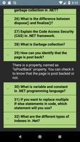 .Net Interview Questions (OffLine ) تصوير الشاشة 1