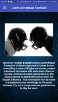 Learn American Football - Hand Guide screenshot 1