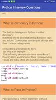 Python Interview Questions (OffLine) Affiche