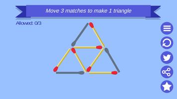 Matchstick Game Puzzle پوسٹر