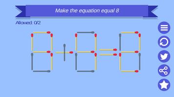 Matchstick Game Puzzle स्क्रीनशॉट 1