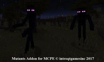 Mutants Addon for MCPE تصوير الشاشة 1
