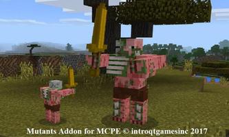 Mutants Addon for MCPE اسکرین شاٹ 2