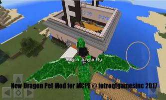 New Dragon Mod for MCPE Affiche