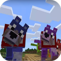 Colorful Mutant Wolves Mod for MCPE