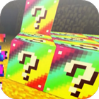 New Addon Rainbow Lucky Block for MCPE ไอคอน