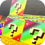 New Addon Rainbow Lucky Block for MCPE ikon