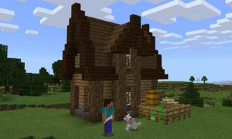 Simple Starter House mod MCPE Affiche