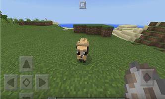 The Pug Mod for MCPE Affiche