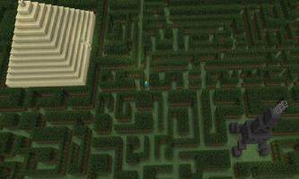 The Three Mazes mod for MCPE Affiche