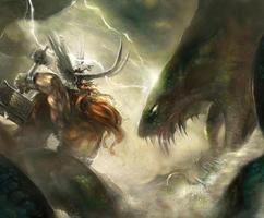 Norse Mythology & gods الملصق