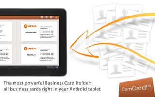 CamCard HD Free-BizCard Reader Cartaz