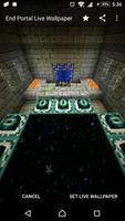 End Portal Live Minecraft Wallpaper capture d'écran 1