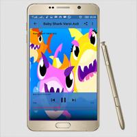 Lagu Baby Shark Versi Upin Ipin captura de pantalla 2