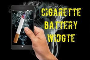 Battery Widget Cigarette imagem de tela 1