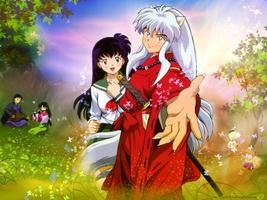 inuyasha and kagome wallpaper art capture d'écran 3