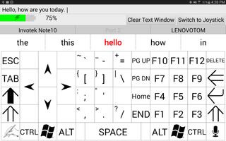 MultiAccess Onscreen Keyboard اسکرین شاٹ 1