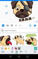 Pug Moji for Gboard screenshot 1