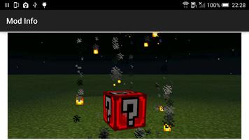 Lucky Block Infernal Mod MCPE screenshot 2