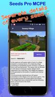 Seeds: Seeds for Minecraft PE ảnh chụp màn hình 1