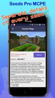 Seeds: Seeds for Minecraft PE 截圖 1