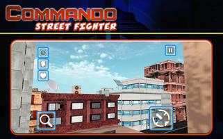 Commando Street Fighter 2017 poster