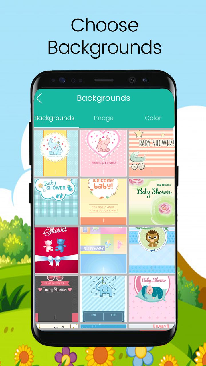 Baby Shower Invitation Card Editor For Android Apk Baby Shower Invitation Card Editor For Android Apk
