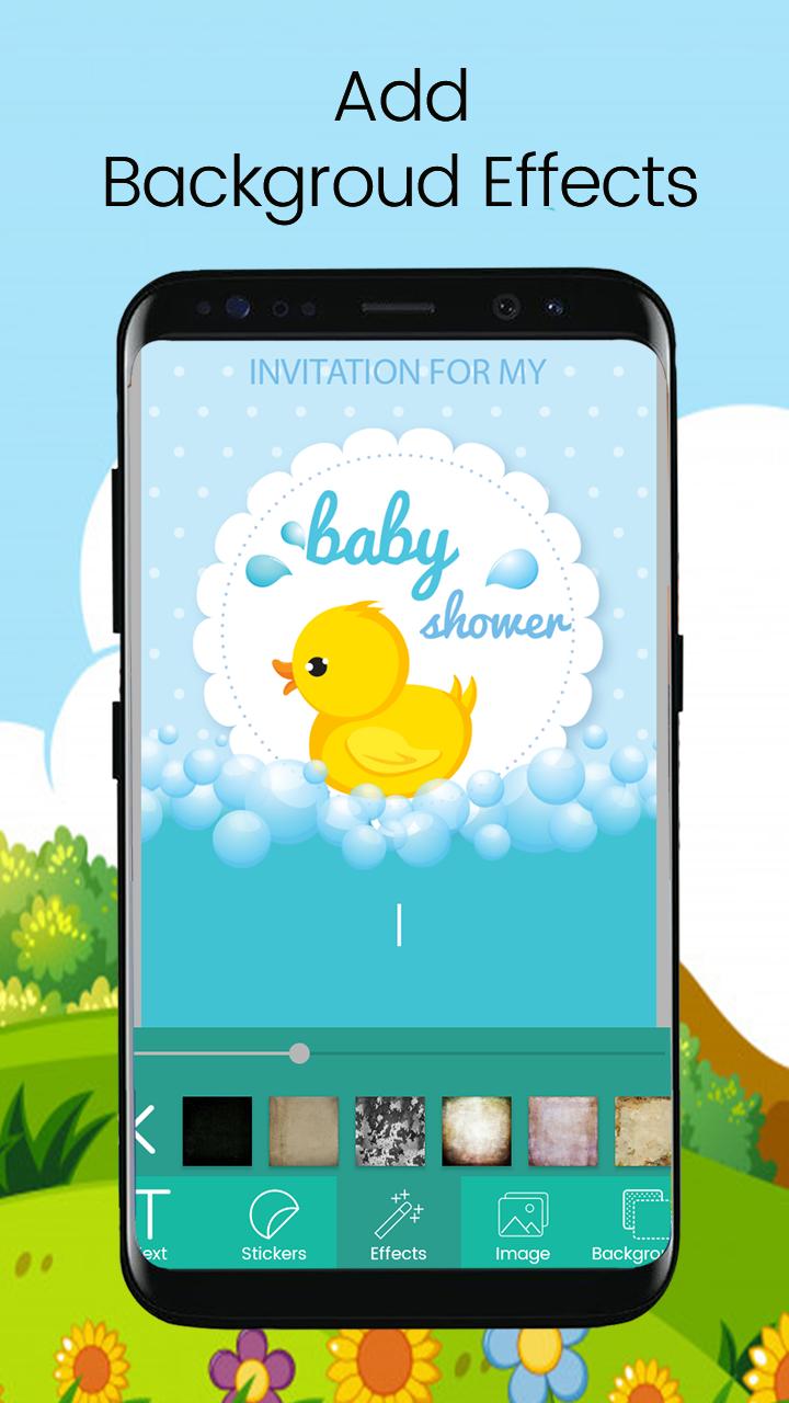 Baby Shower Invitation Card Editor For Android Apk Baby Shower Invitation Card Editor For Android Apk