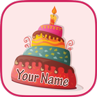 Name On Cake With Photo icône