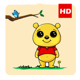 The Pooh Wallpapers HD आइकन