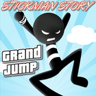 Grand Jump Stickman Flight أيقونة
