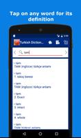 Turkish explanatory dictionary. Words Definitions ภาพหน้าจอ 2