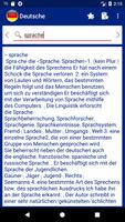 Frei Deutsch Wörterbuch Online - Deutschen Sprache plakat