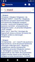 Frei Deutsch Wörterbuch Online - Deutschen Sprache screenshot 2