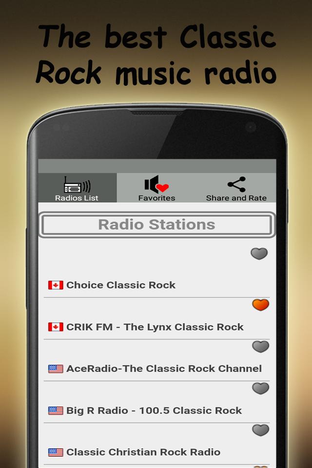 Best Classic Rock Radio Stations for Android - APK Download