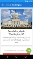 Jobs in Washington, DC, USA Affiche