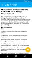 Jobs in Boston, MA, USA capture d'écran 3