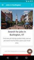 Jobs in Burlington, VT, USA poster