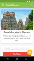 Jobs in Chennai, India Affiche