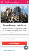 Empleos en Quilmes, Argentina Affiche