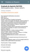 Empleos en Rosario, Argentina اسکرین شاٹ 3