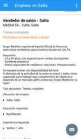 Empleos en Salta, Argentina screenshot 3