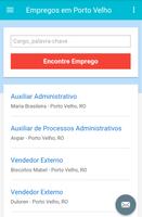 Empregos em Porto Velho اسکرین شاٹ 1