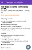 Empregos em Joinville, Brasil screenshot 3