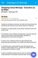 Empregos em Maringá, Brasil screenshot 3