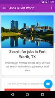 Jobs in Fort Worth, TX, USA plakat