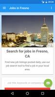 Jobs in Fresno, CA, USA Affiche