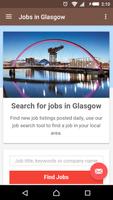 Jobs in Glasgow, UK plakat