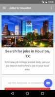 Jobs in Houston, Texas, USA poster