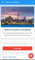 Jobs in Auckland, New Zealand Plakat